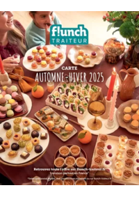 Prospectus Flunch HEROUVILLE ST CLAIR : Carte Automne - Hiver 2025/2026