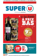 Prospectus Super U : Spécial Cadeaux Déco de Noël