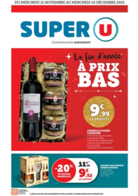 Prospectus Super U RENNES : Spécial Cadeaux Déco de Noël