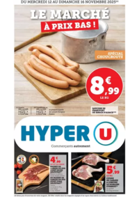 Prospectus Hyper U CHATEAUGIRON : Le marché à prix bas !