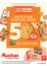 Promos et remises  : 25 JOURS AUCHAN, je fais le plein de bonnes affaires
