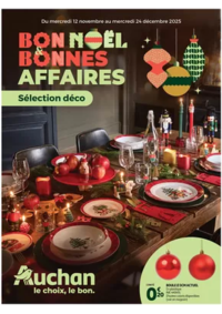 Prospectus Auchan Villeneuve-d'Ascq V2 : Bon Noël et Bonnes Affaires : Sélection déco