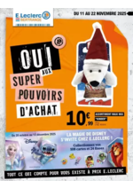 Prospectus E.Leclerc : Oui aux super pouvoirs d'achat