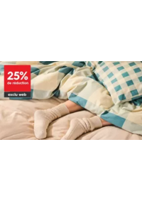 Prospectus HEMA Paris Montreuil : Linge de lit flanelle -25%