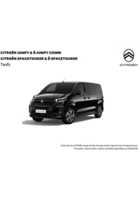 Prospectus Citroen MOUCHIN : Citroën Spacetourer Caractéristiques