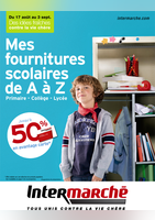 Fournitures scolaires - Intermarché